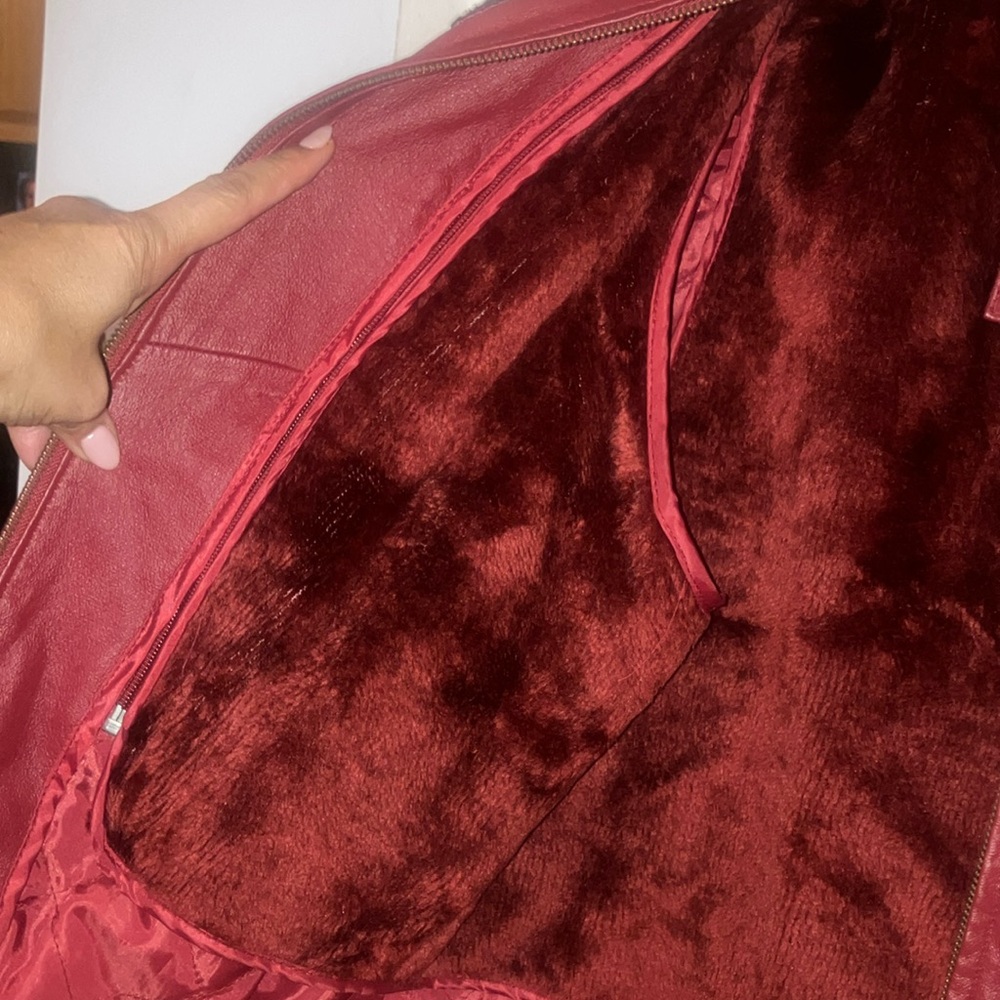 Red and Black Racing Jacket - Picture 5 of 9